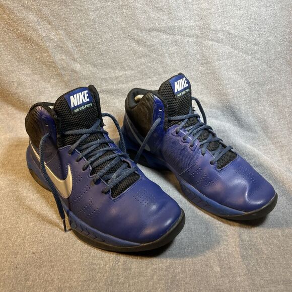 Nike Air Visi Pro 6 Blue High Tops- Mens Size 8 UK 7 - Picture 1 of 8